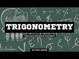 Compound Angles with Multiples and Sub-Multiples | trigonometry | VIRAL'S MATH TECH