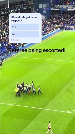 This moment changed everything fot the ref 😞 #football #injustice #respect