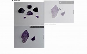 Is there a way to place pictures side by side (on the same line and not uneven like it shows here)? If not, that's a feature on my wish list :)