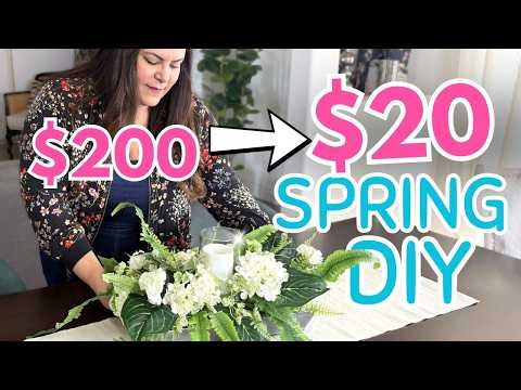 DIY Spring Decor | 10 Dollar Tree & Thrifted Decor Ideas that look High End