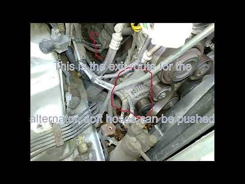 howto change toyota hiace alternator