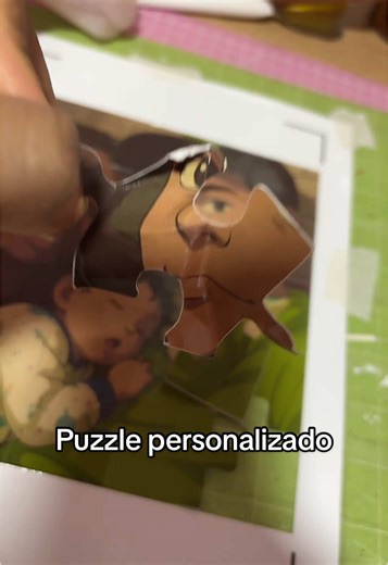 Cómo hacer un puzzle personalizado con Cricut
