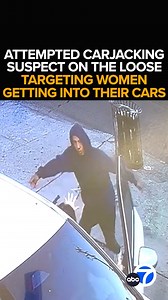 Screams for help as an attempted carjacker tries to force his way into a woman's car in the middle of the afternoon. It's just one in a string of violent carjacking attempts by the same man in the Hollenbeck area. The LAPD knows who he is, they just don't know where he is, or when he'll strike again. Eyewitness News is live with the warning for women, and the search for the suspect. Tonight at 11 from ABC7. https://abc7.com/15544385 | ABC7