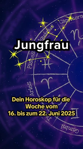 Wochenhoroskop für Sternzeichen Jungfrau ♍️ #sternzeichen #horoskop #sternzeichenvideos #sternzeichencheck #fürdich #astrologie #fyp
