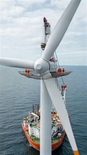 How Engineers Build a Massive Offshore Wind Farm