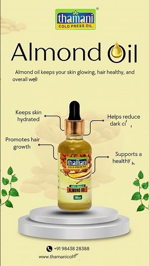 ✨ 5 Surprising Almond Oil Benefits for Radiant Skin & Luscious Hair #almondoilbenefits #naturalskin