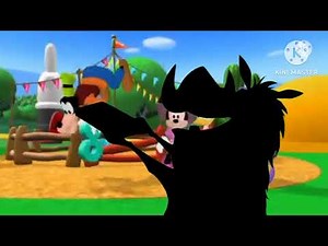 Timon and Pumbaa at the Cinema Mickey's Roundup