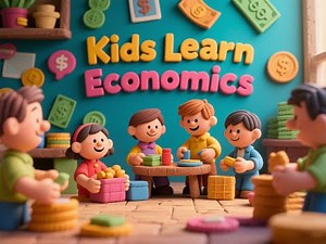 Kids Learn Economics | Economics For Kids | Money Lessons For Kids | Supply And Demand Explained
