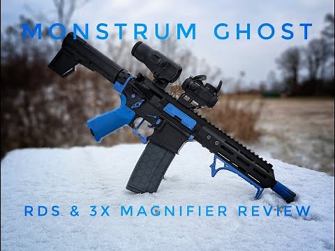 Monstrum Ghost Red Dot & 3X Magnifier Combo Review