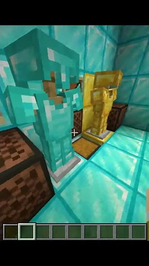 SECRET DIAMOND HIDING spot MINECRAFT