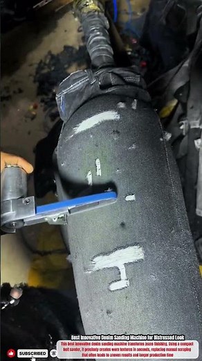 Best Innovative Denim Sanding Machine for Distressed Look