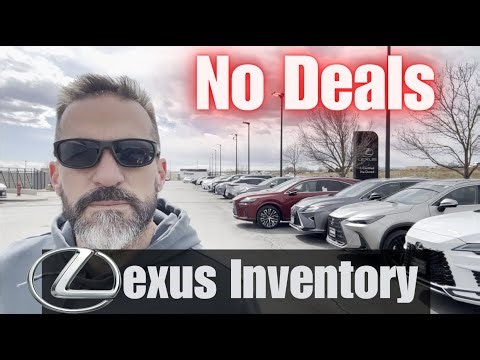 Lexus dealers struggling to sell cars. If you hated MONEY, which one would you buy in 2024?
