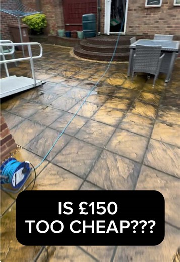 Pressure Washing Prices for 60m2: Is £150 Worth It?