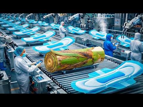 How Banana Plant Waste Is Turned Into Sanitary Pad | World Wide Waste