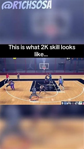 BACK WHEN WE WORE STREET CLOTHES IN THE REC AND NEEDED STICK SKILL TO WIN IN NBA 2K15…👕🎯