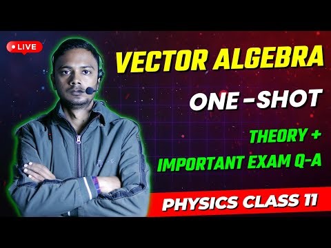 Vector Algebra Crash Course (Part-1) | Mathematical Tools | CBSE Class 11 Physics