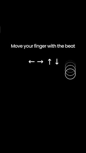 Move your Finger with the Beat 🤞🏻
