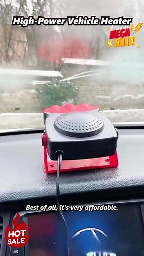  30-Second Instant Defrosting Wonder! Dual-Use Car Heater for Cold &...