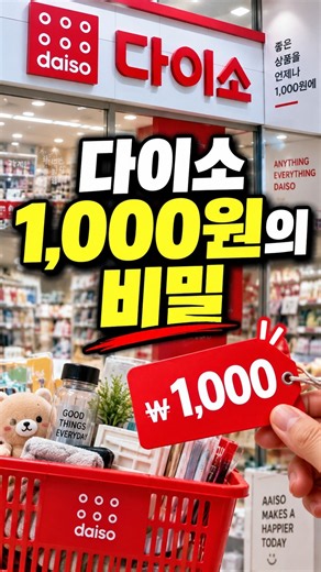 다이소는 왜 가격부터 먼저 정할까?