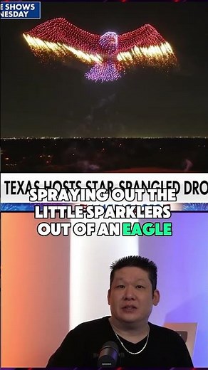 AMAZING Texas Independence Day Drone Show