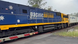 36K views · 624 reactions | Late running Brisbane Sydney freighter at Camira Creek #trains @followers | Aurora Trains | Facebook