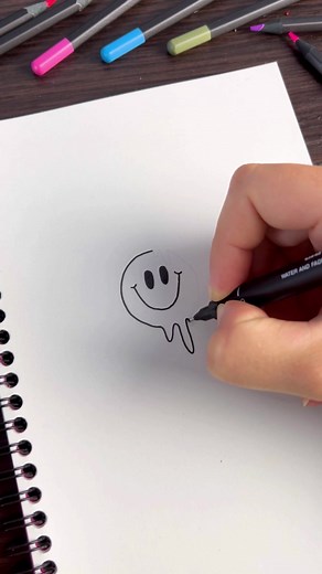 Happy Emoji Drawing Tutorial