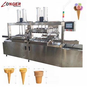 [Hot Item] Factory Price Snow Sugar Cone Rolling Machine Indian Ice Cream Cone Making Machines