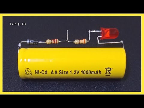 How To Make 1.2V Ni-Cad Battery Charger