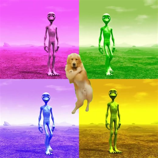 Alien Dance Battle Dame to cosita part-14 #aliendance #elchombo #alien