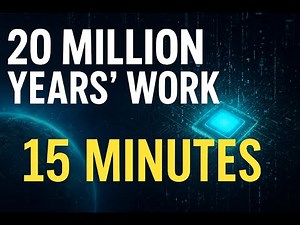 20 Millions Years Work in 15 Minutes: This Quantum Breakthrough Changes Everything