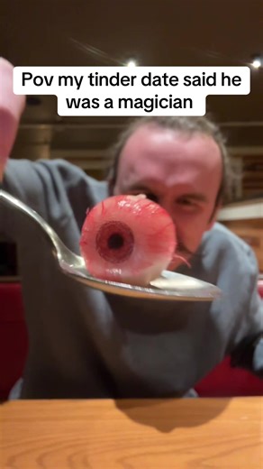 Never using tinder again #magic #tinder #gross #insane #magician | magician