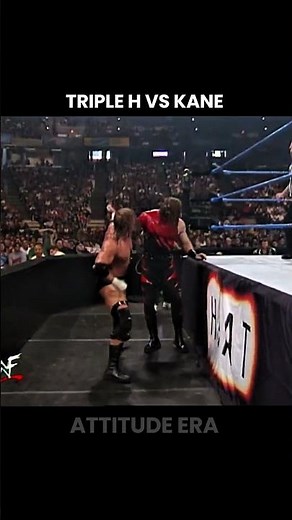 Triple H vs Kane Match in Smackdown 9-9-1999 #wwe #wwewrestler