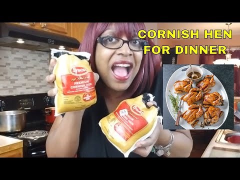 HOW TO COOK CORNISH HEN🍗