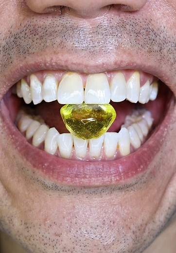 Enjoy ASMR with Yellow Diamond Hard Candy Experience