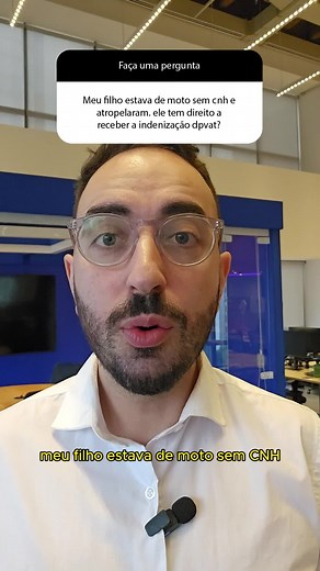 ⚠ Siga a nossa página para mais conteúdos como este! ⚠ Atropelado de moto sem CNH tem direito a receber o dpvat? #multa #transito #leis #renovação #suspensão #CNH #direitodedirigir #radar #polemico #policia #inspeção #detran #rs #sp #trafegotodos | Doutor Multas