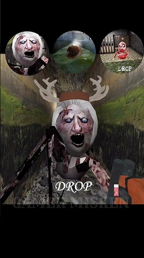 Granny 1 2 3 Monsters 🤕 Jump Scare Challenge 😩 #granny #horror #jumpscare
