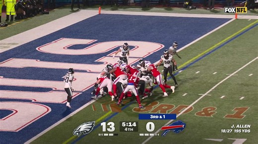 Josh Allen tush pushes his way into end zone to become fastest player to reach 300 total touchdowns in NFL history