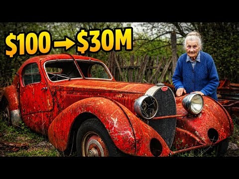 I Bought a $30,000,000 Bugatti for $100… Then Restored It | ASMR car restoration