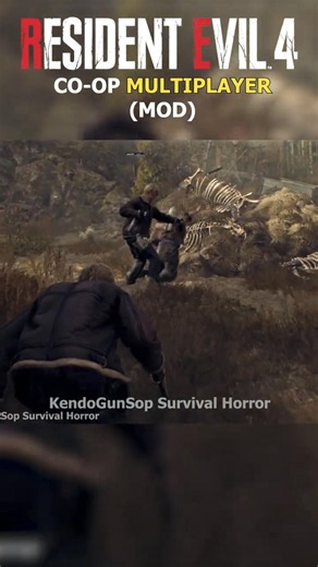 My CO-OP Partner's Stealth Skill - RESIDENT EVIL 4 REMAKE MULTIPLAYER MOD Gameplay #ResidentEvil