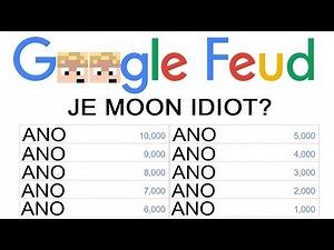 MOON HRÁ GOOGLE FEUD - Hádam, čo asi tak ľudia vyhľadávajú cez Gúgeľ