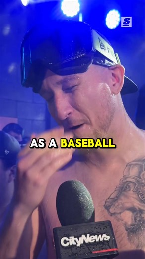 Jeff Hoffman with the best reaction to tonight's win. 😂 | theScore