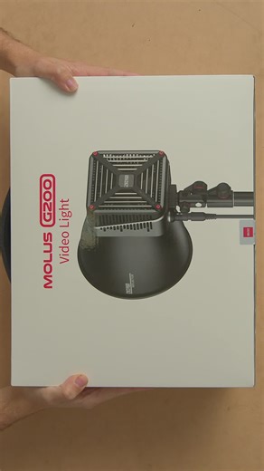 The ZHIYUN MOLUS G200 is a remarkable lighting solution that can fit...