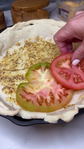 Melissa Latin | TOMATO PIE SQUARED! Just had to make another one! Comment “Yes,” if you want this Southern Heirloom Tomato Pie Recipe, and I’ll drop it... | Instagram