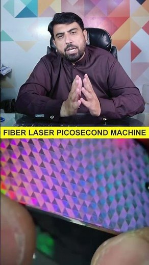 Color Marking On Metal With Picosecond Laser #lasermarking #fiberlaser #diy