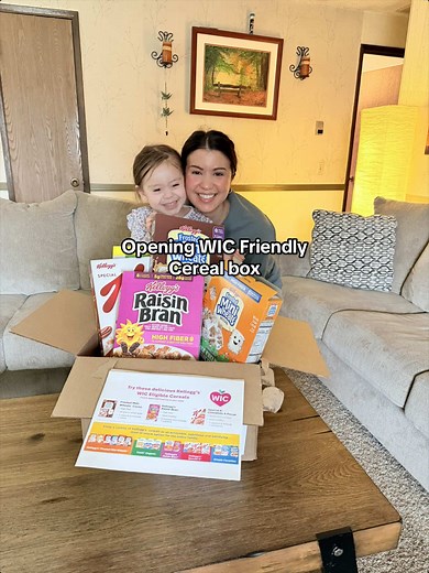 WIC-Friendly Cereal Box from Kellogg's