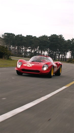 Ferrari’s V6 masterpiece, built to race, restored to perfection. The last of just 18 Ferrari Dino 206 S ever built, chassis 032 is the ultimate Spyder; one of only two fitted with the most powerful Lucas fuel-injected 2.0-litre Tipo 233 S V-6. Debuting in 1967, it raced the FIA World Sportscar Championship at Mugello under its first owner, Corrado Ferlaino, future Napoli football club owner. With a storied history including five Ferrari 250 GTO collectors and a full Ferrari Classiche restoration