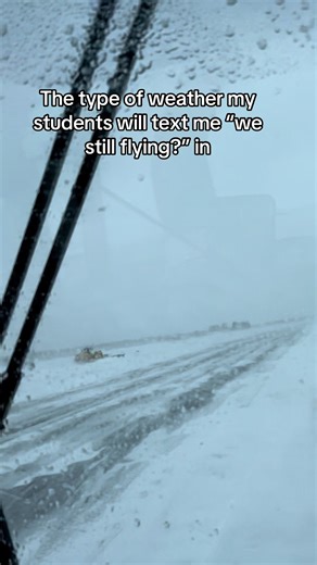 How about a lesson on ADM instead? #cfi #airplanes #pilot #aviation #weather