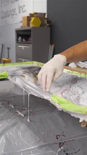 🛠️ HOW TO AVOID HOURS OF SANDING EPOXY EDGES 🛠️ Nobody likes sanding hardened drips on countertops or tables. Here’s the trick to skip it 👇 👉 Don’t wait until the resin is fully cured. Once it’s done dripping but still soft, grab a scraper and run it along the edges. ✅ The excess comes right off. ✅ Your design stays perfect. ✅ No sanding nightmare later. Smart timing = clean edges no wasted hours. 🙌 #EpoxyTips #SuperclearEpoxy #EpoxyCountertops #ResinArt #DIYProjects #EpoxyResin | Superclea