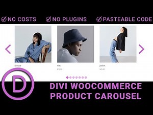 Easy DIVI Woocommerce Product Carousel Tutorial | No Plugins Needed
