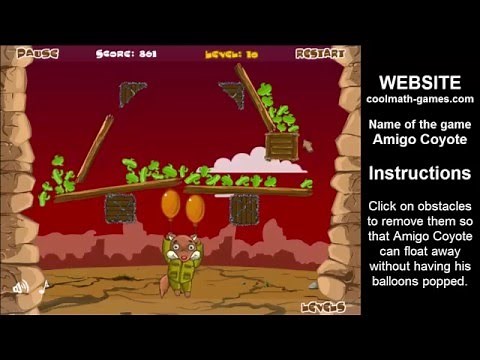 amigo coyote - cool math games | online games free play now